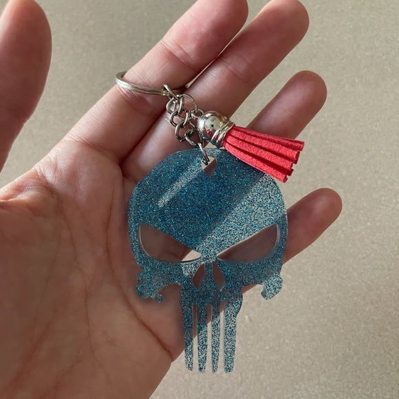 🎉🎉HP🎉🎉 Handmade Punisher (Boy) Skull - Picture 2 of 6